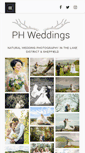 Mobile Screenshot of phweddings.co.uk